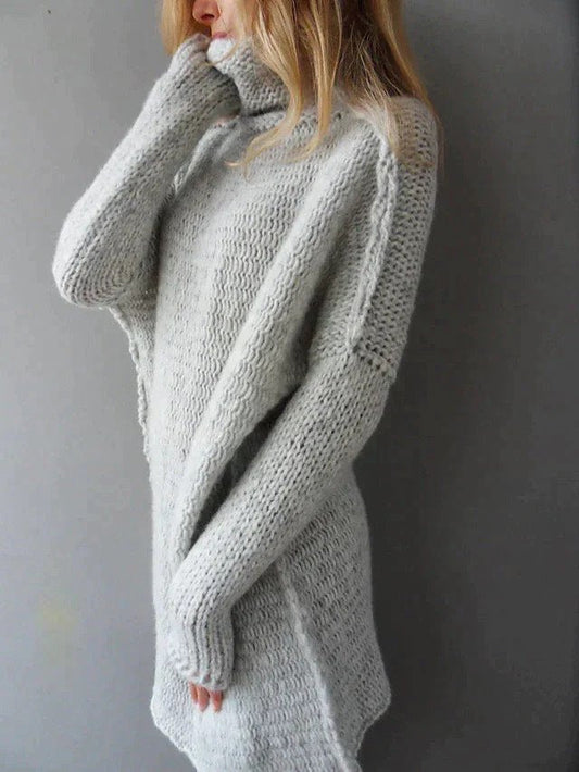 LM | Cozy knitted turtleneck sweater
