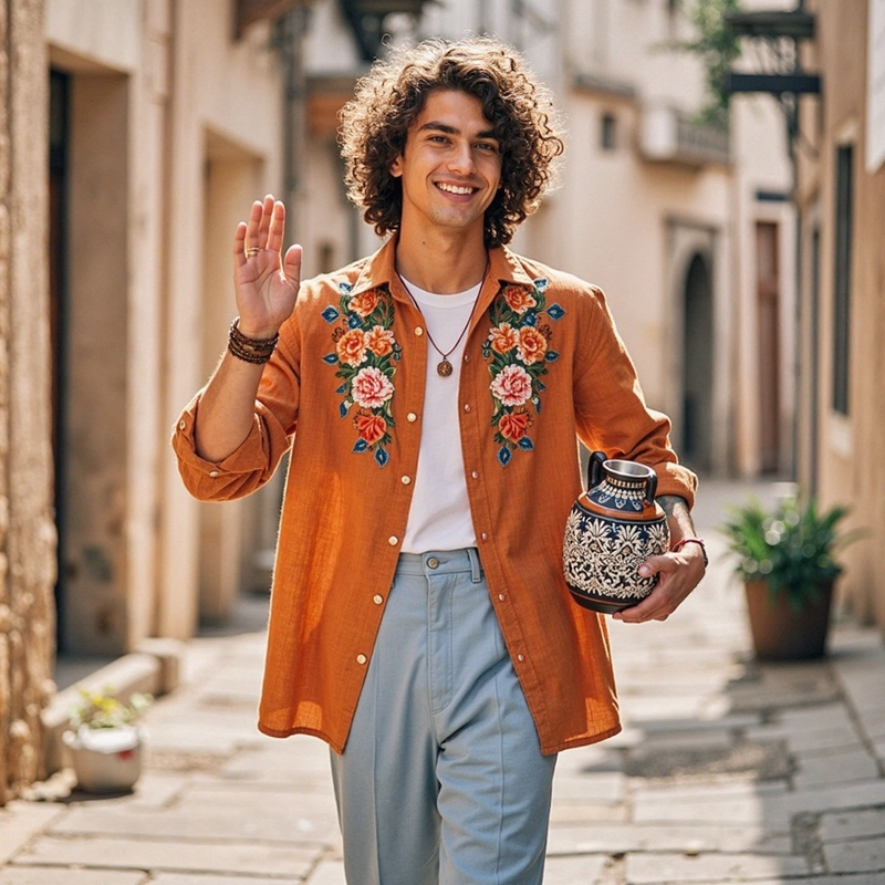 Timeless Vintage Style Shirt