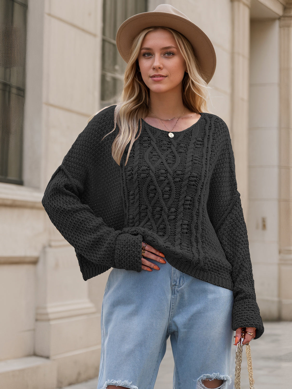 Timeless Vintage Style Jumper