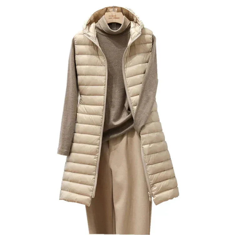 LM | Cotton hooded sweatshirt for women