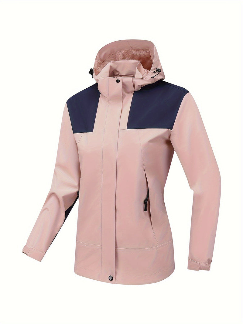 LM | Waterproof outdoor sports jacket with hood for women