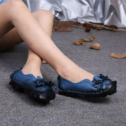 LM | Glamorous casual shoes with floral detail