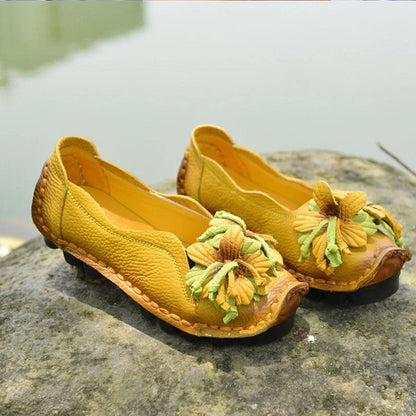 LM | Glamorous casual shoes with floral detail