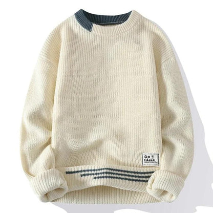 LM | Vintage round neck sweater