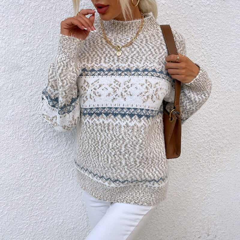 LM | Loose knit winter sweater