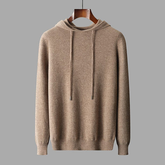 LM | Seamless knitted hoodie