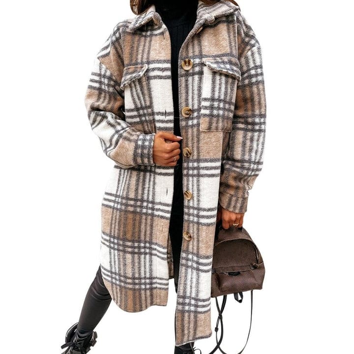 LM | plaid jacket for women